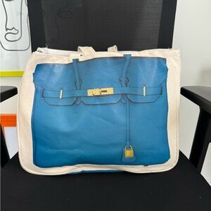 Thursday Friday Birkin inspired tote